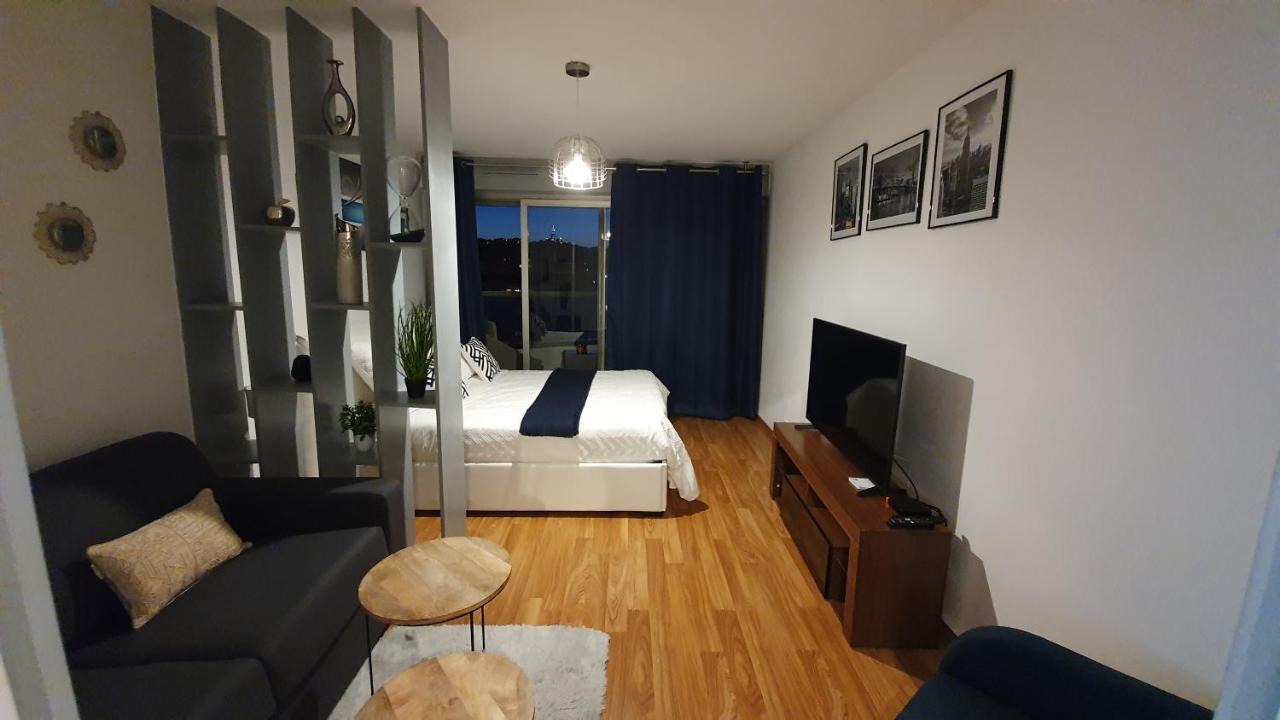 Appartement T1 Marseille Prado Chanot Plage エクステリア 写真