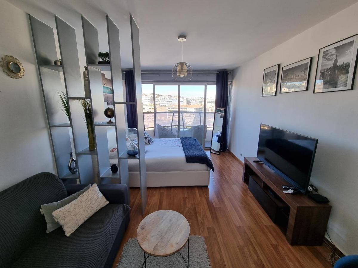 Appartement T1 Marseille Prado Chanot Plage エクステリア 写真