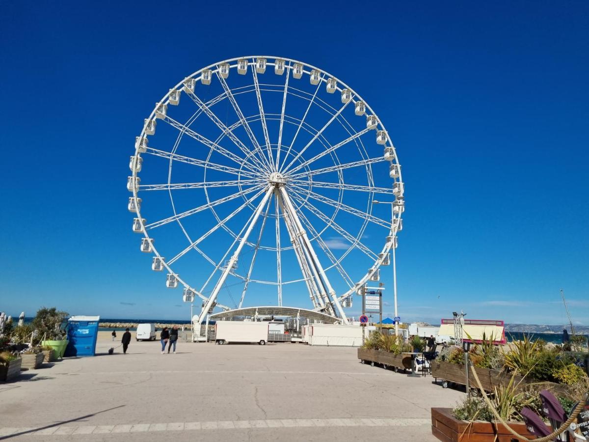 Appartement T1 Marseille Prado Chanot Plage エクステリア 写真