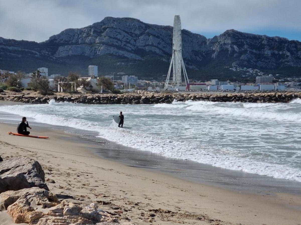 Appartement T1 Marseille Prado Chanot Plage エクステリア 写真