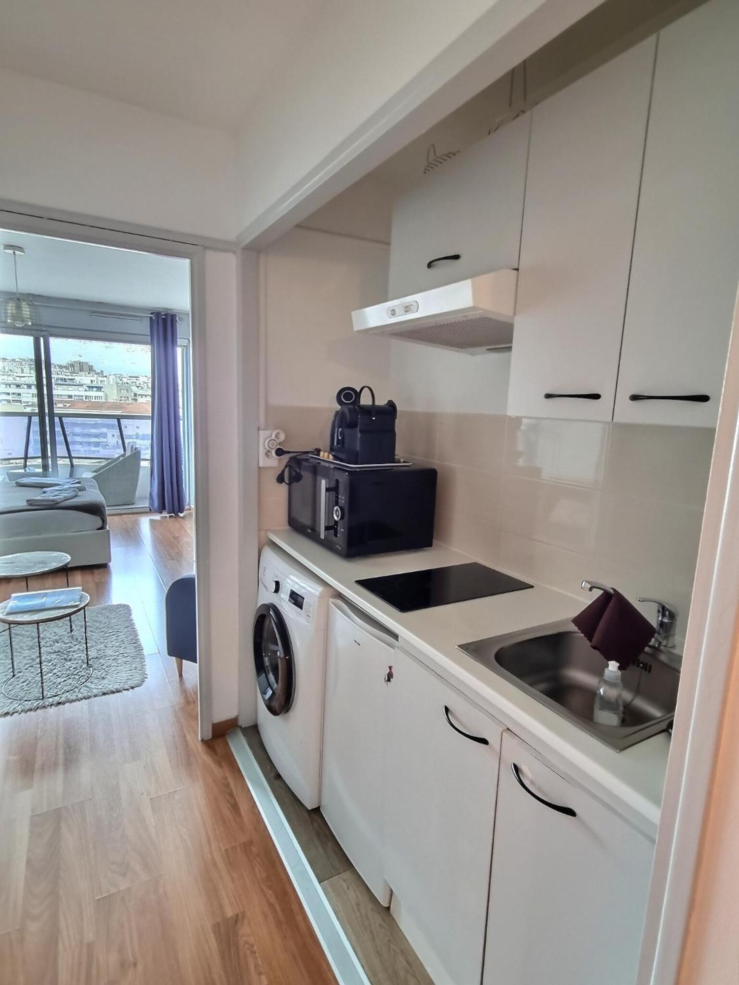 Appartement T1 Marseille Prado Chanot Plage エクステリア 写真