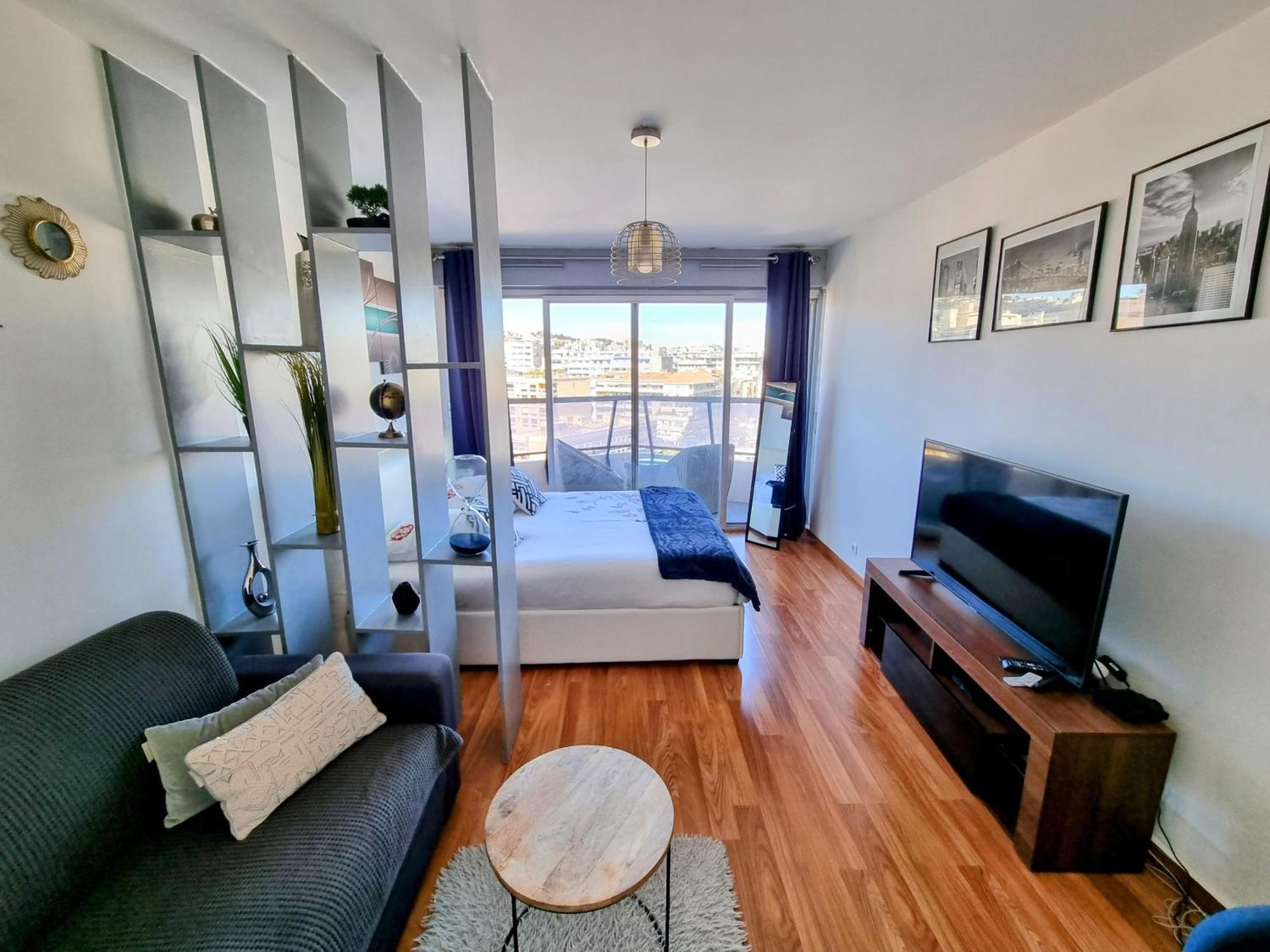 Appartement T1 Marseille Prado Chanot Plage エクステリア 写真